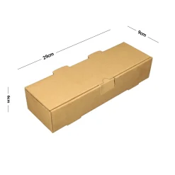 جعبه ساندویچ ایفلوت (کوچک)بدون چاپ کد 1778