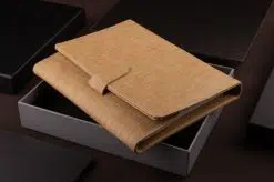 سررسید ارگانایزر جلد چرم جعبه‌دار طرح ویهان
